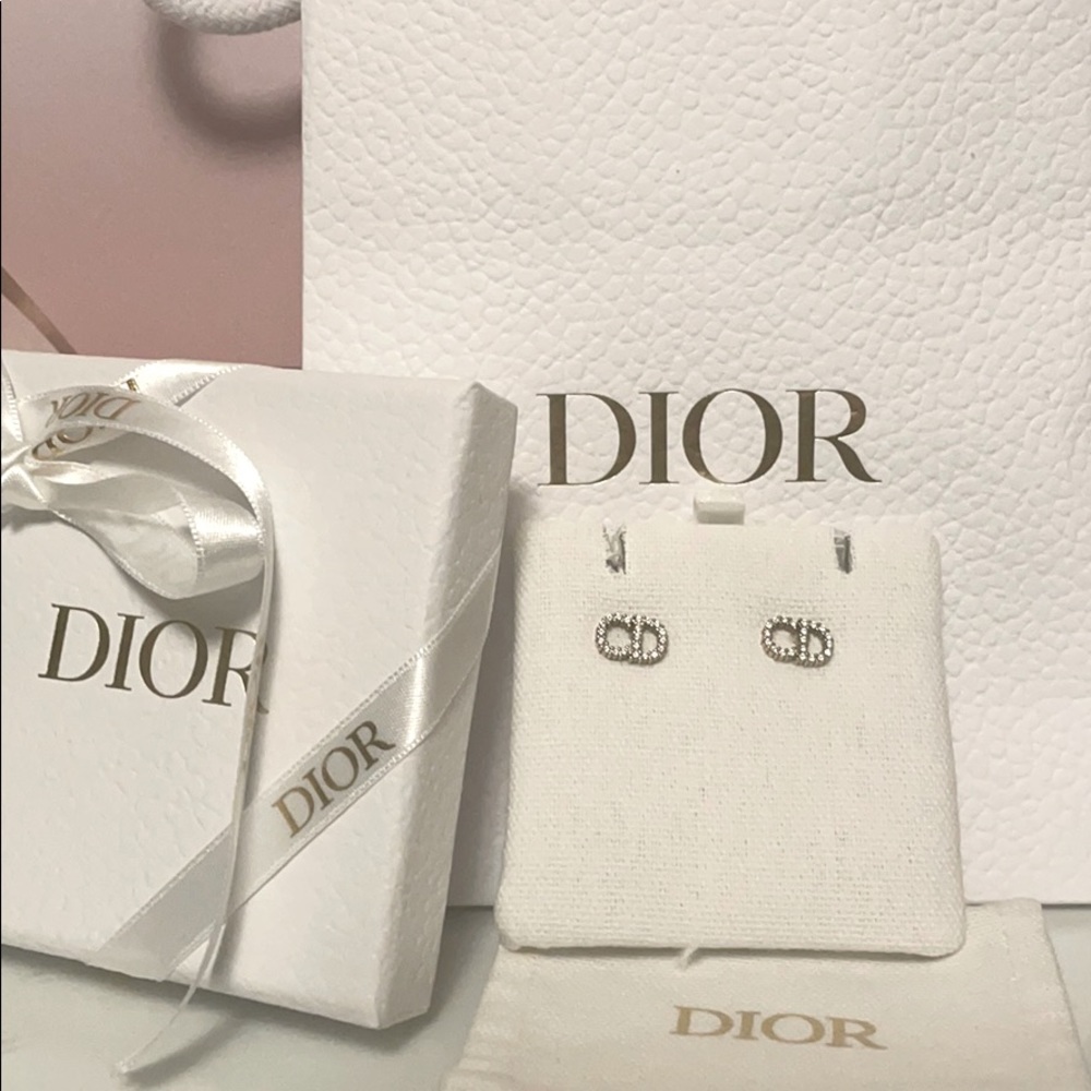 Dior Studded Earrings